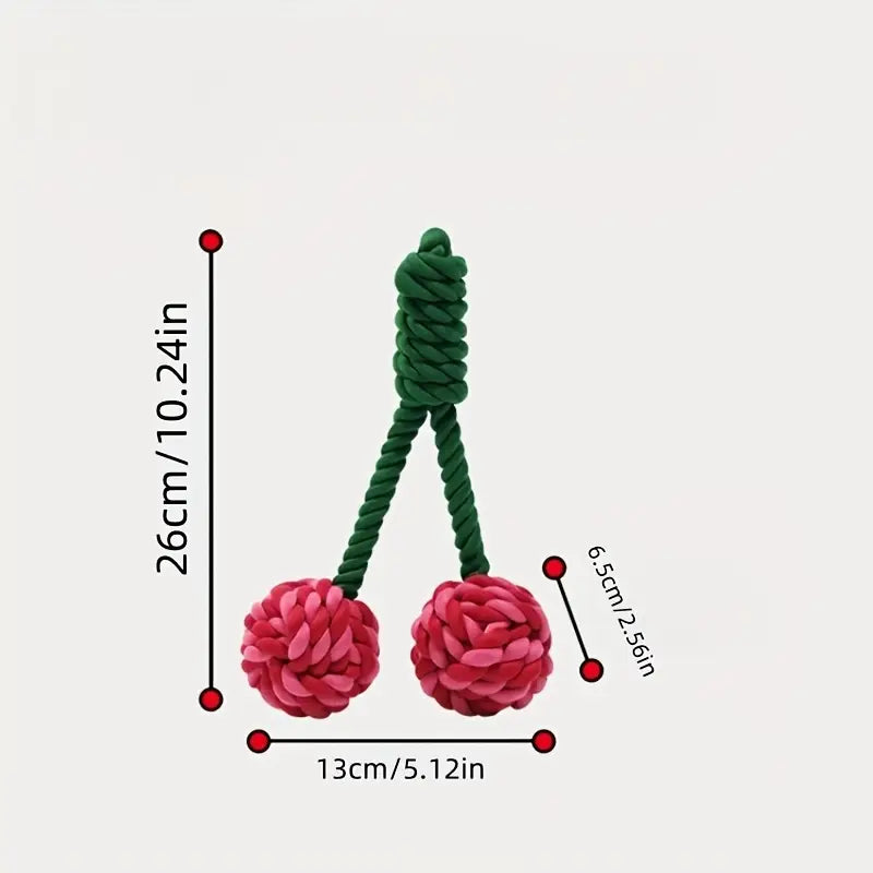 Cherry Rope Toy