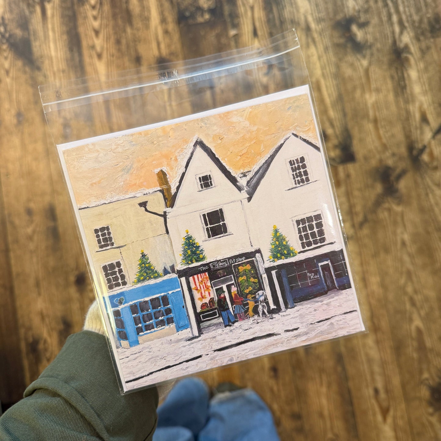 The Tetbury Pet Shop Christmas Card