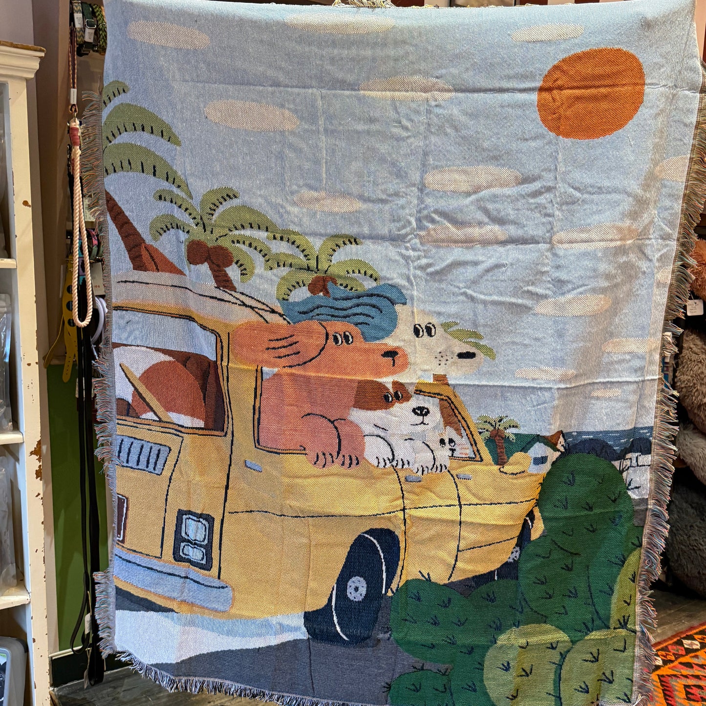 Dog Lover's Throw Blanket