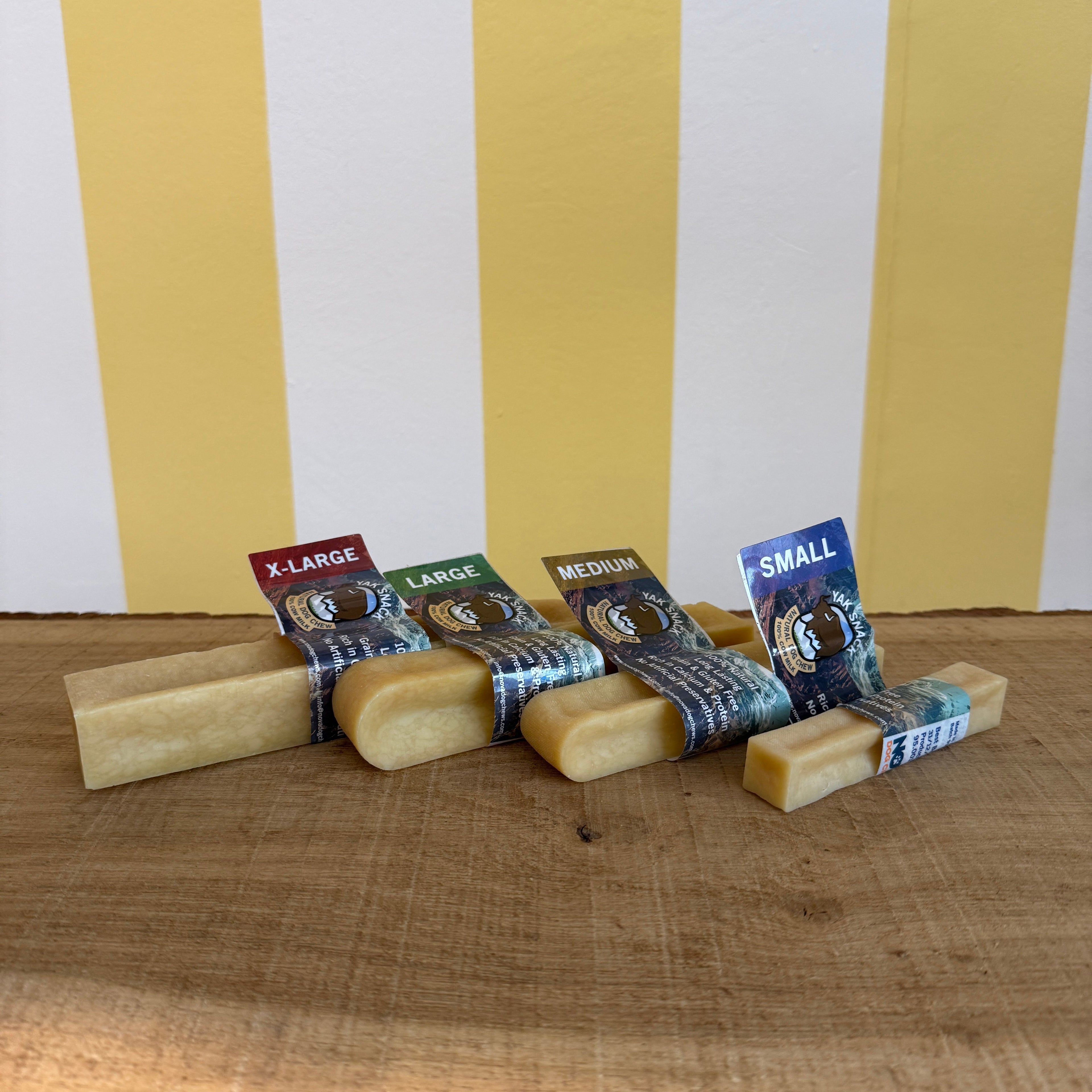 Grain-free natural dog chews and treats