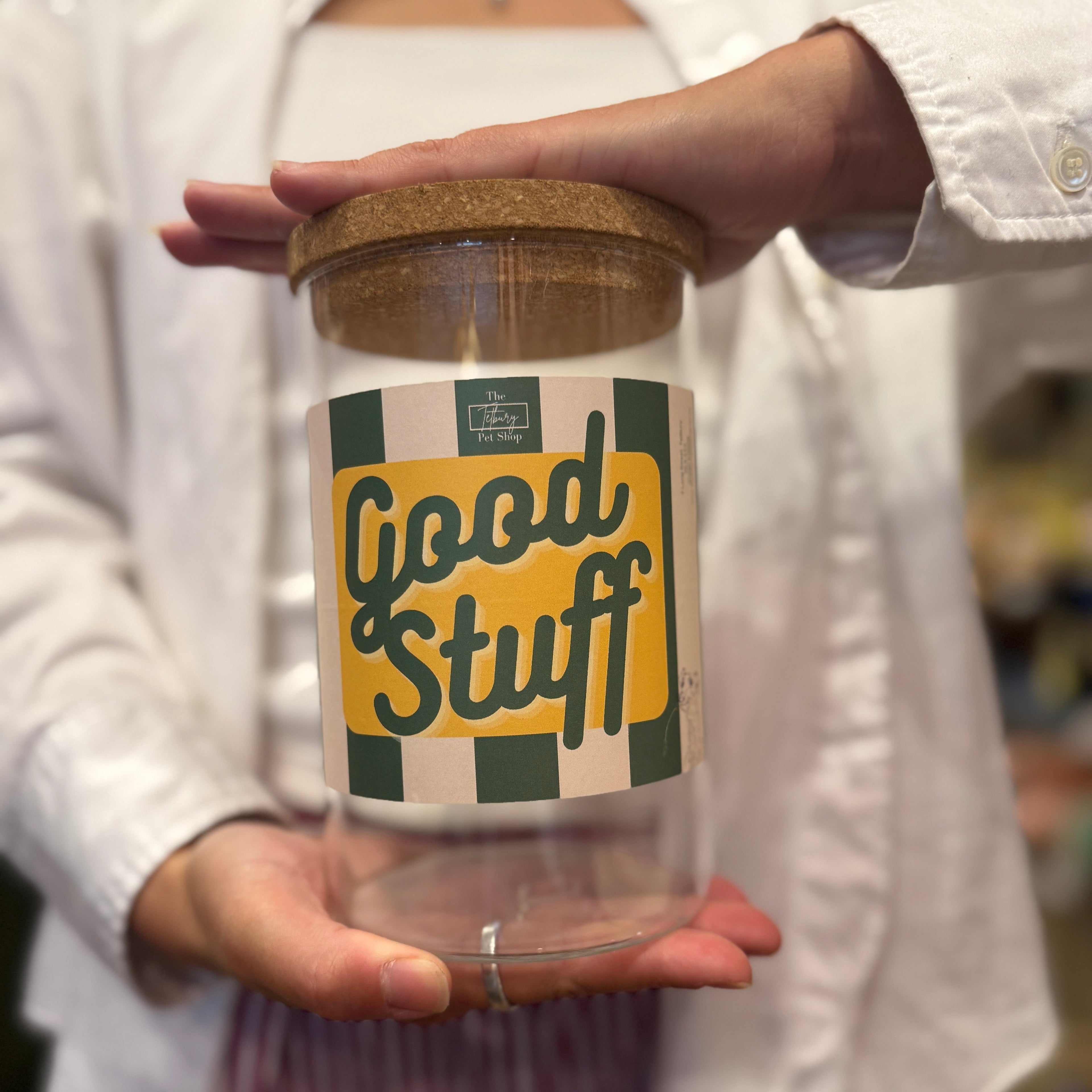 Glass Treat Jar