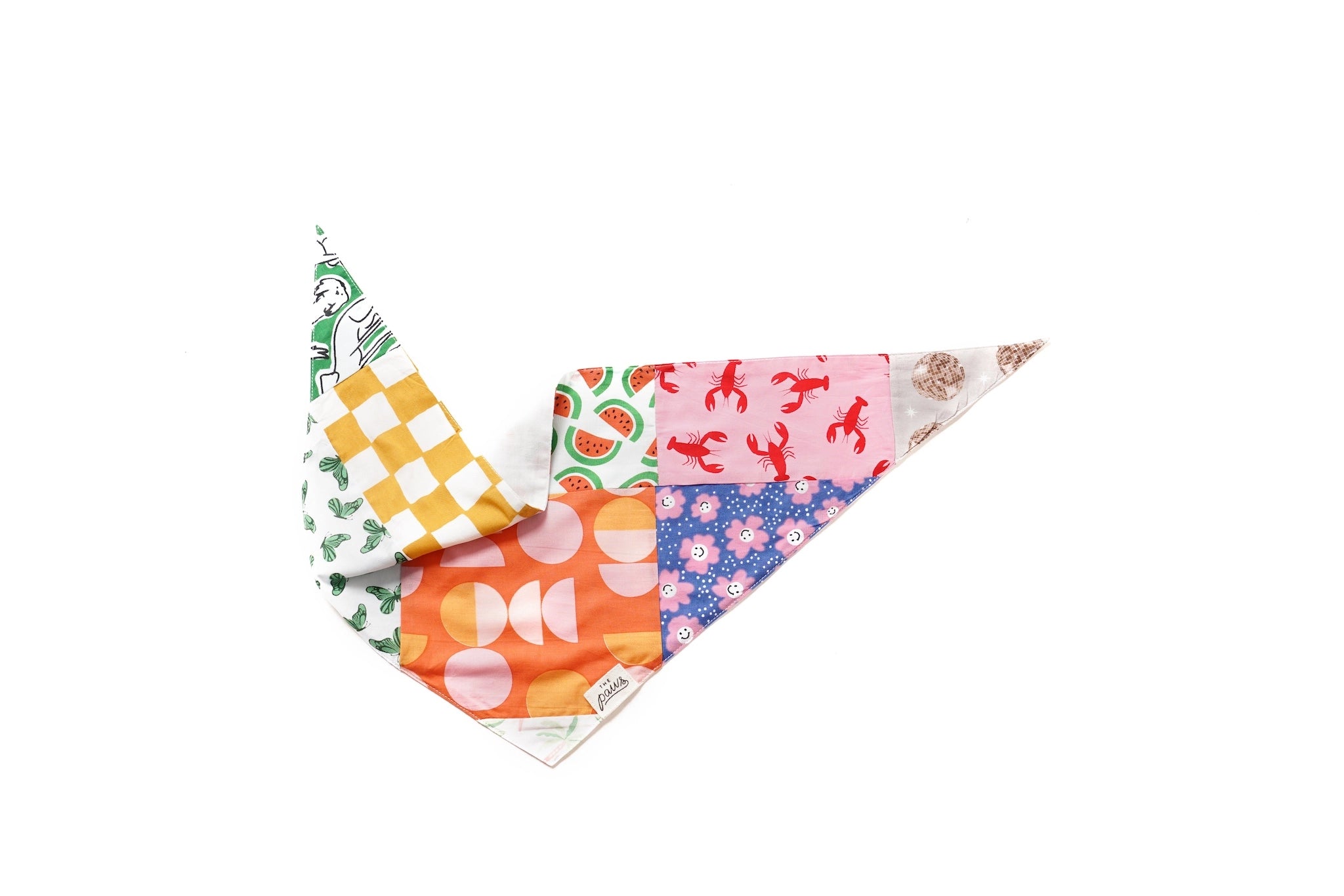 The Paws Dog Bandanas