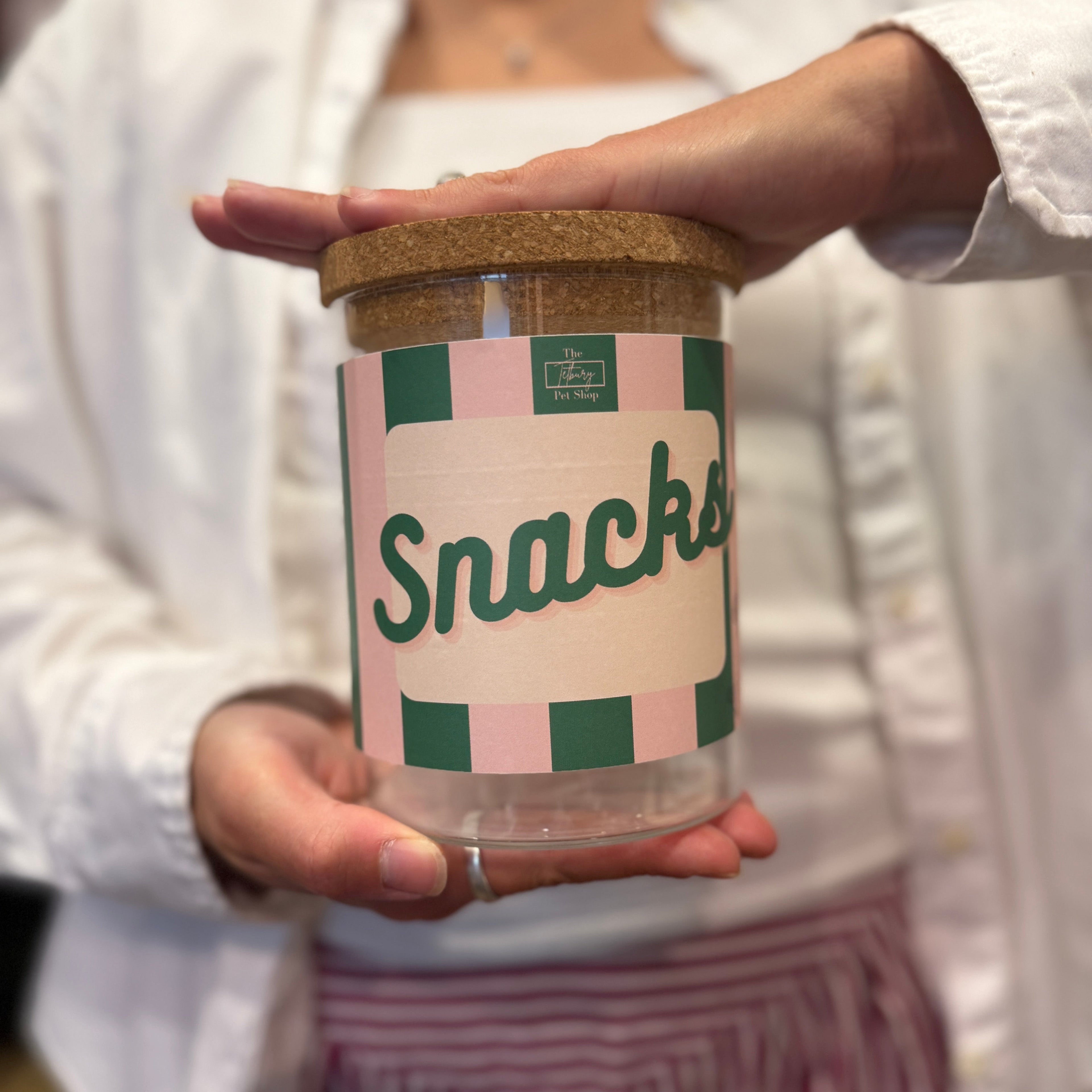 Glass Treat Jar