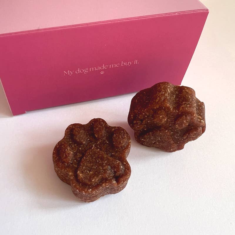 Peanut Butter & Strawberry soft dog treats pack