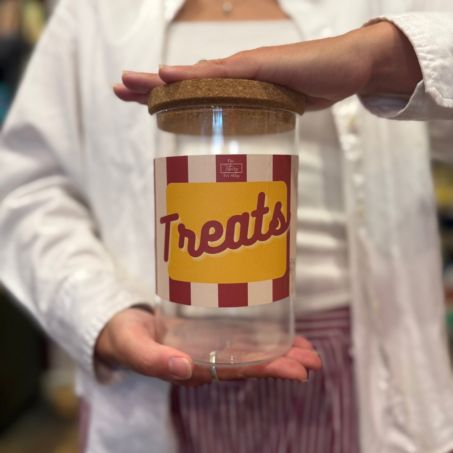 Glass Treat Jar