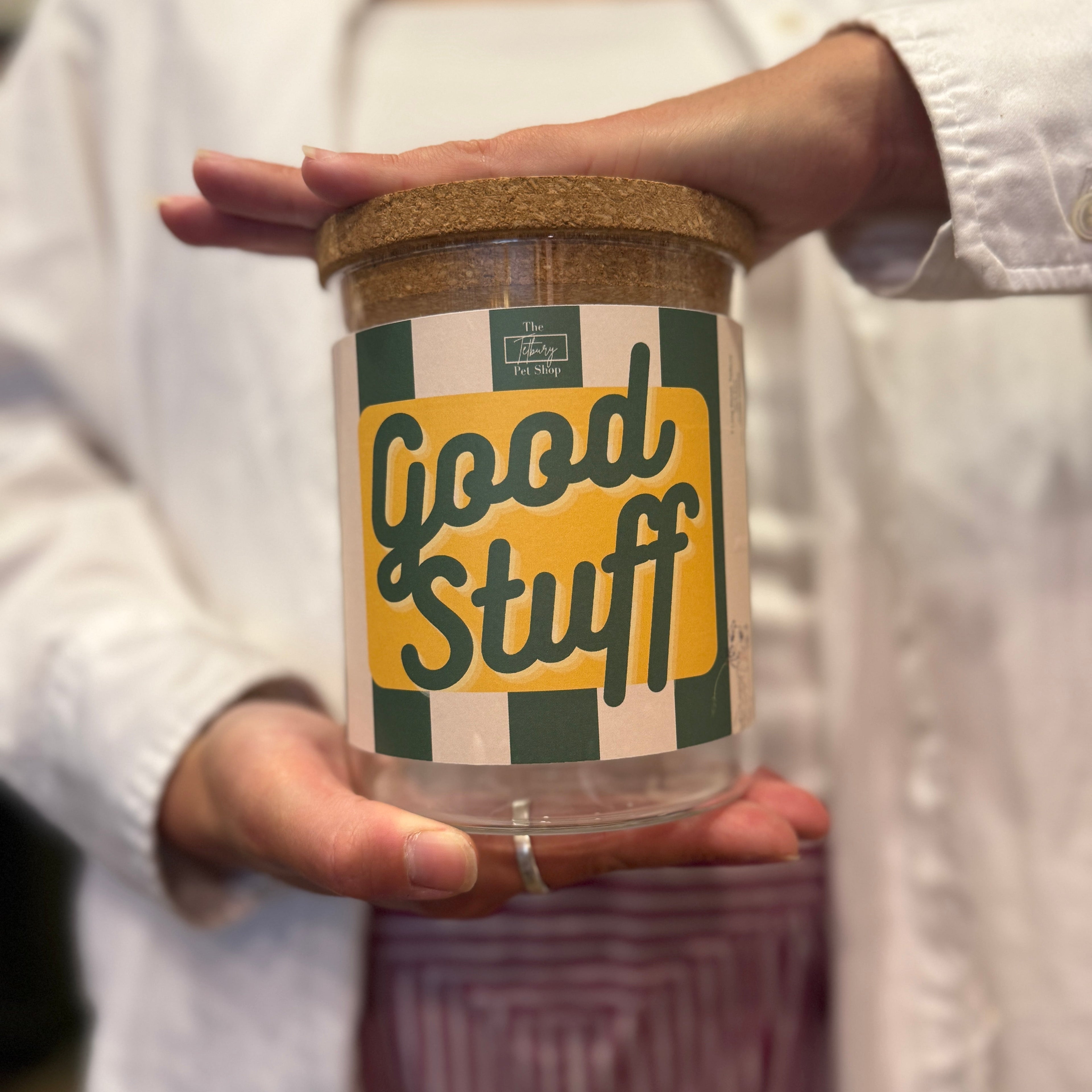 Glass Treat Jar
