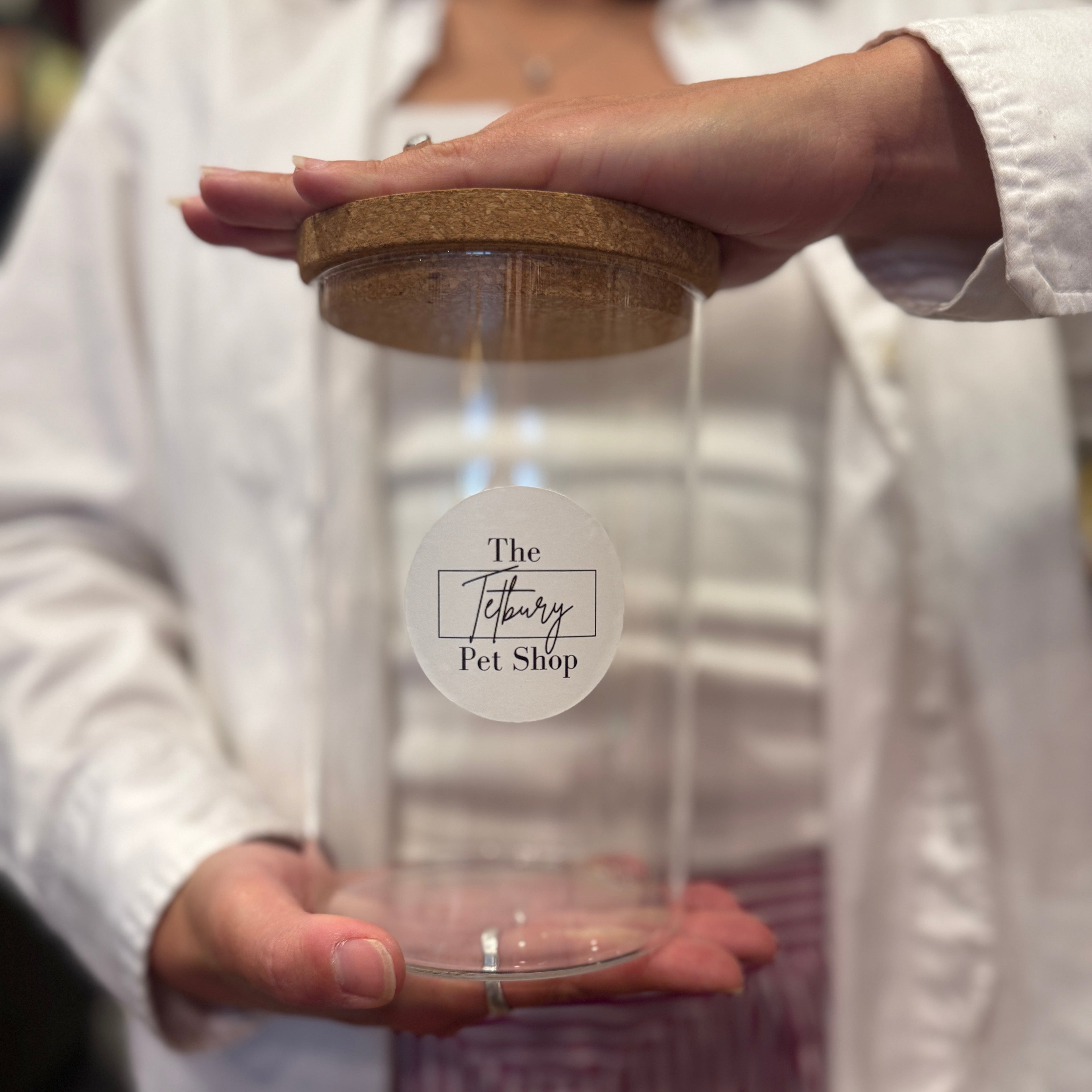 Glass Treat Jar