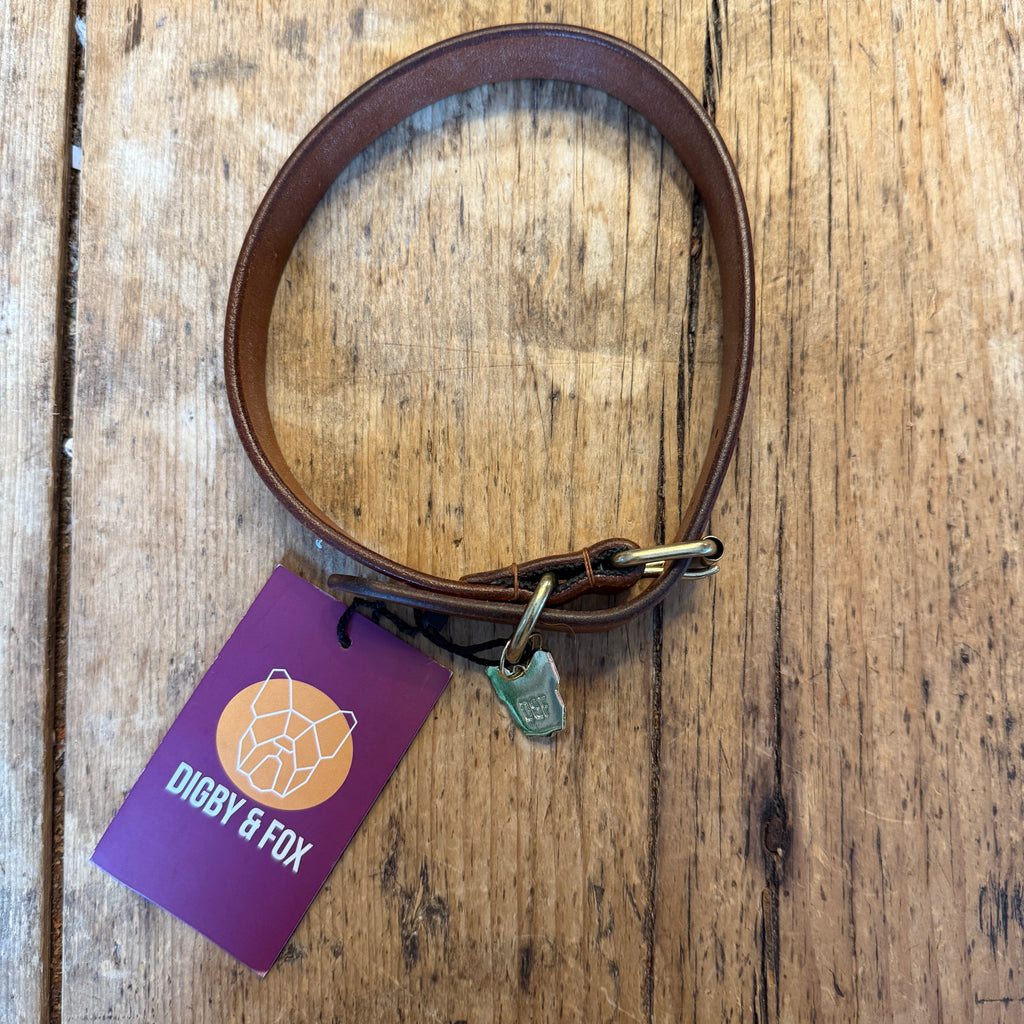 Digby & Fox Flat Leather Collars