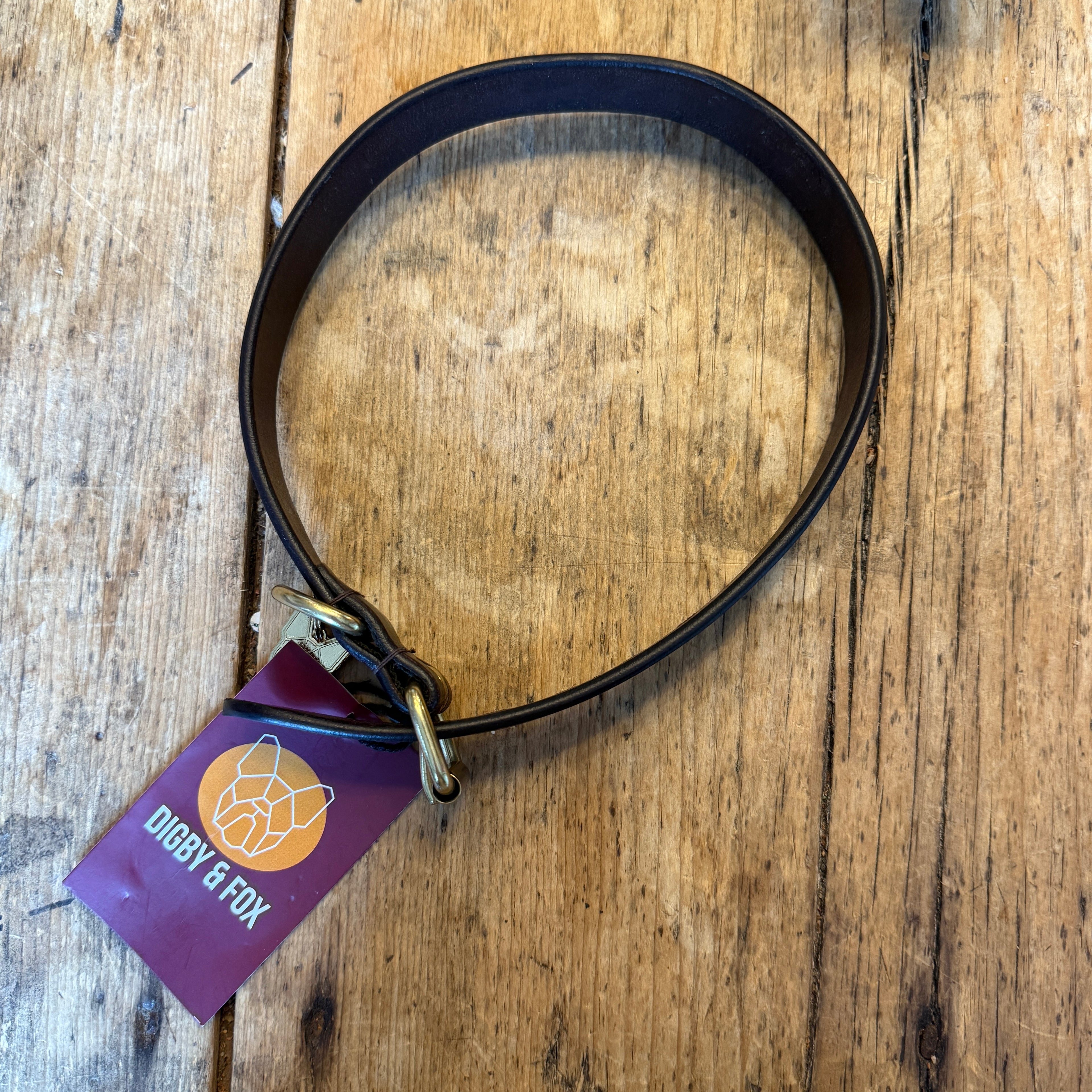 Digby & Fox Flat Leather Collars