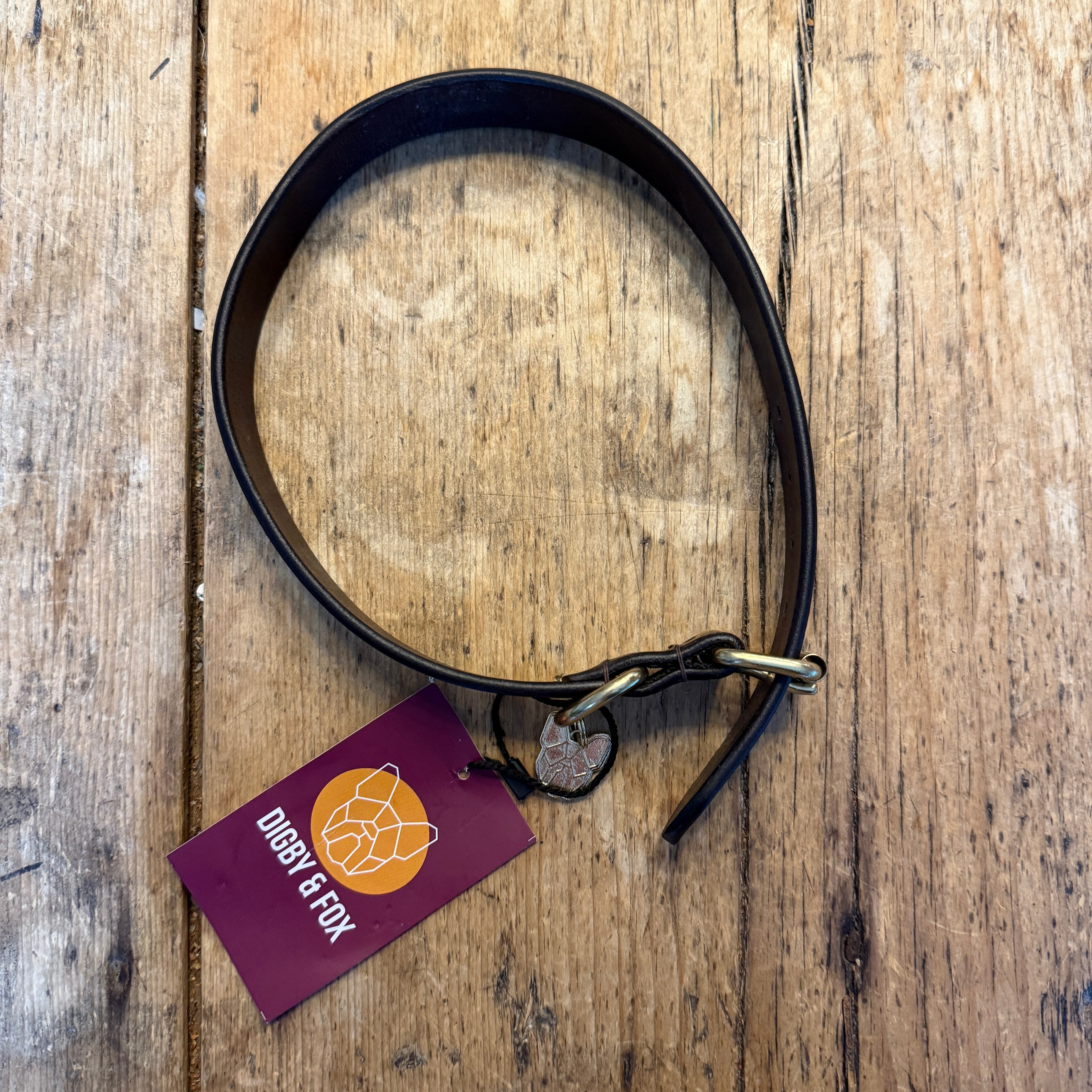 Digby & Fox Flat Leather Collars