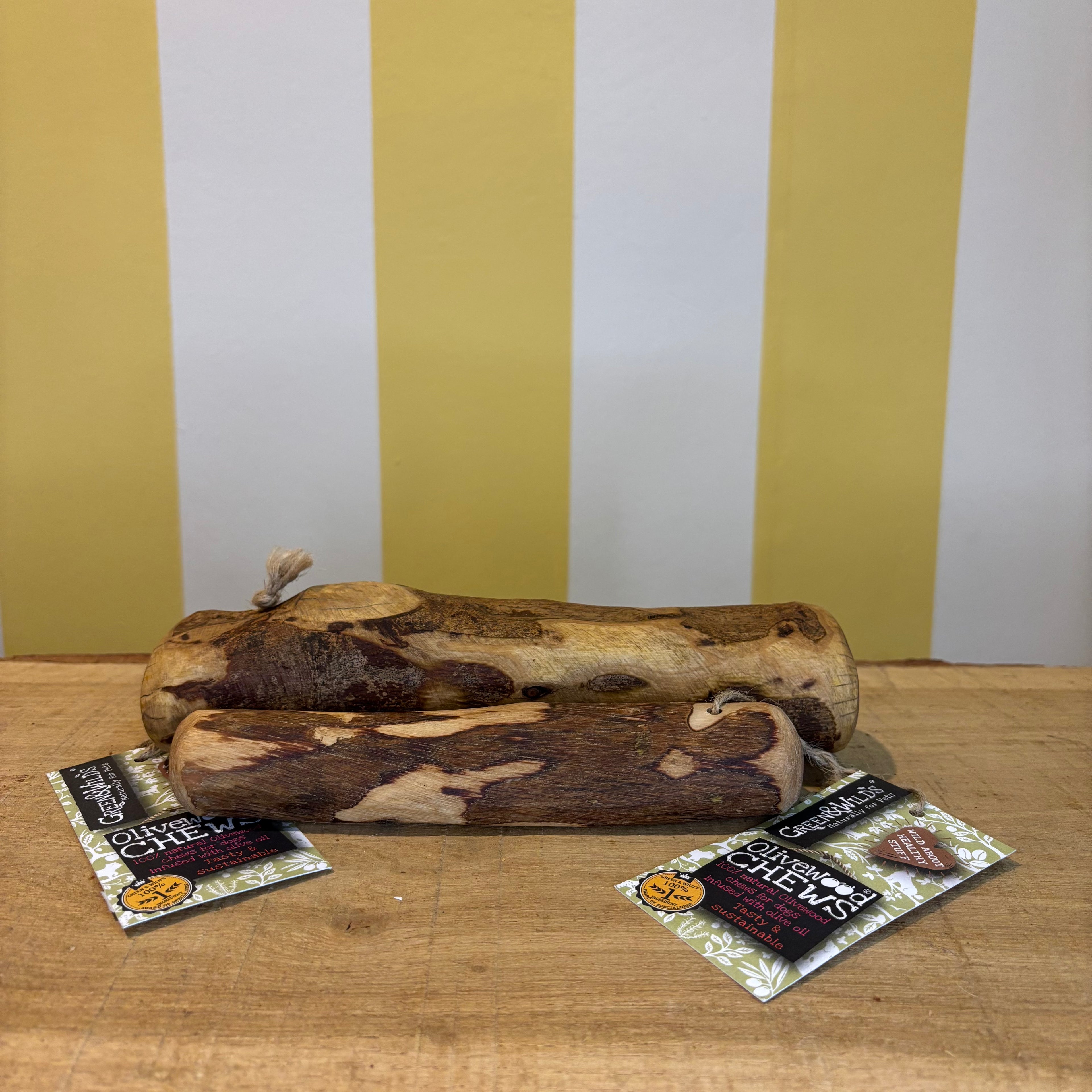 Olive Wood Chew Branches
