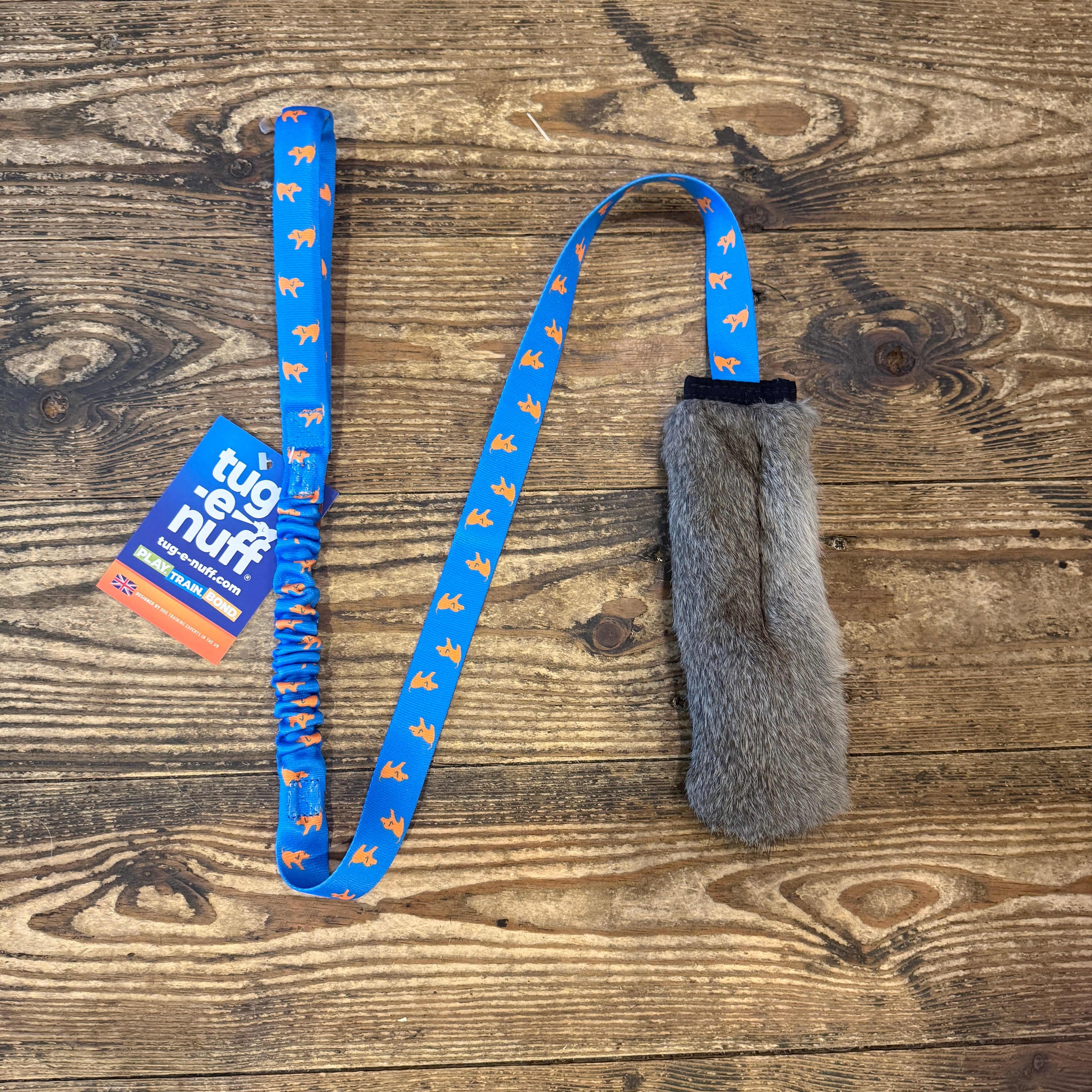Tug E Nuff Rabbit Fur Bungee Chaser