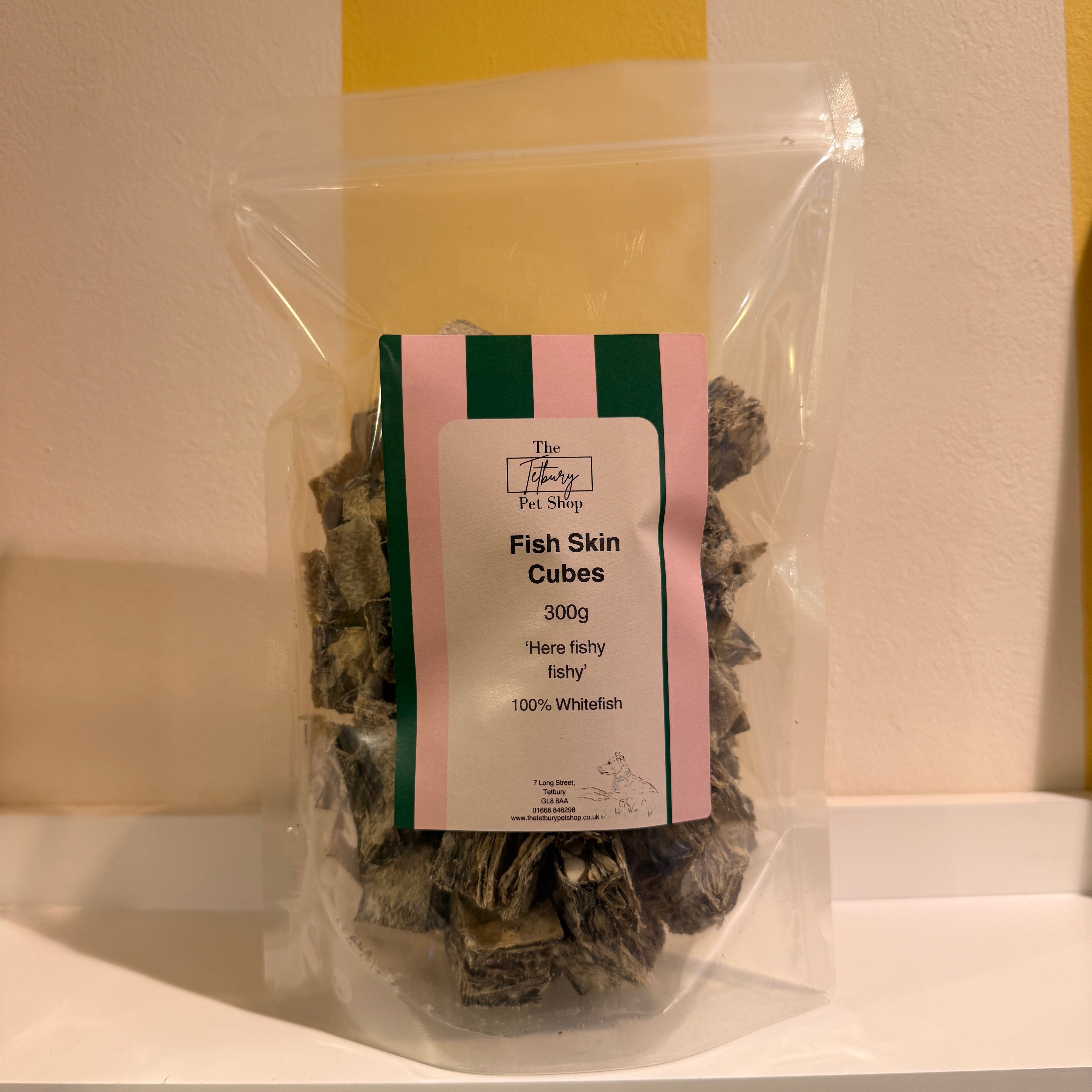 Fish Skin Cubes 300g
