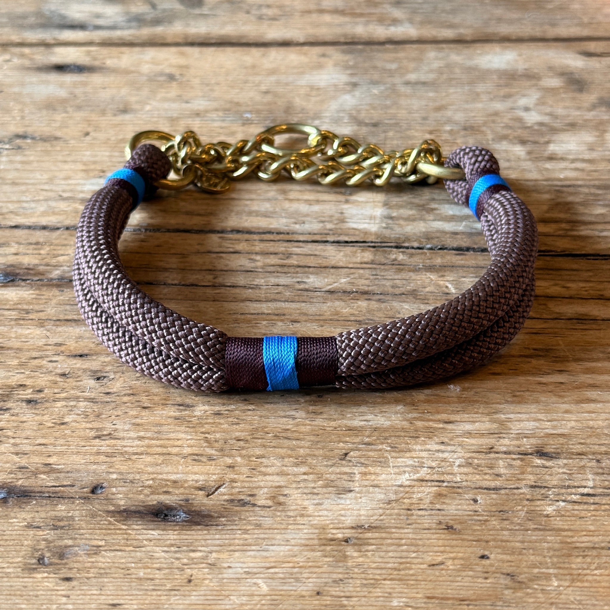 The Tetbury Pet Shop x Green Dog Rope Martingale Collar