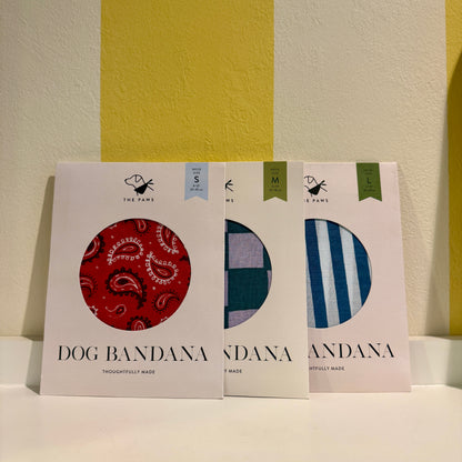 The Paws Dog Bandanas