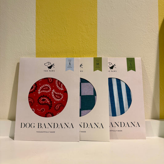 The Paws Dog Bandanas