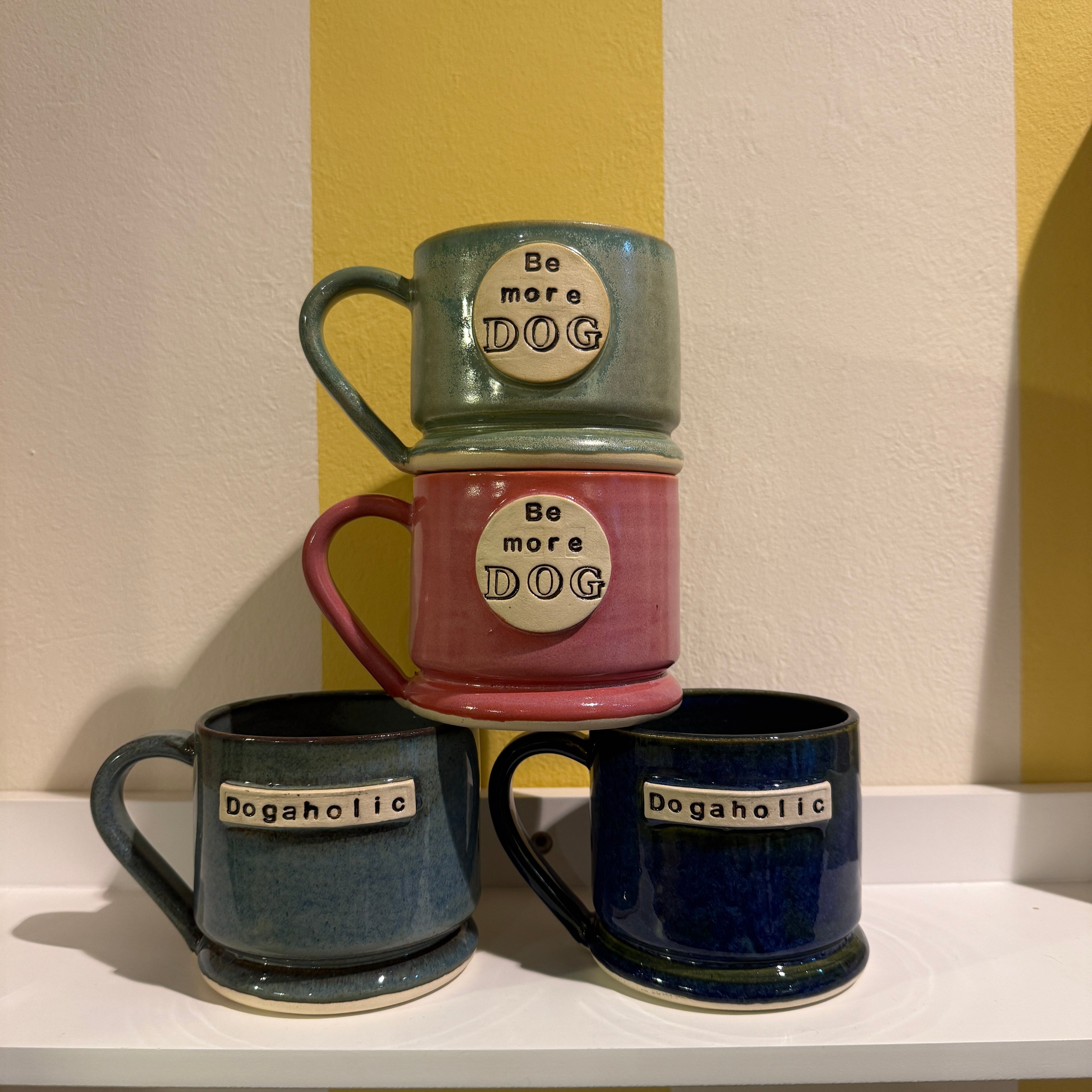 Jo Edwards Ceramic Dog Mugs