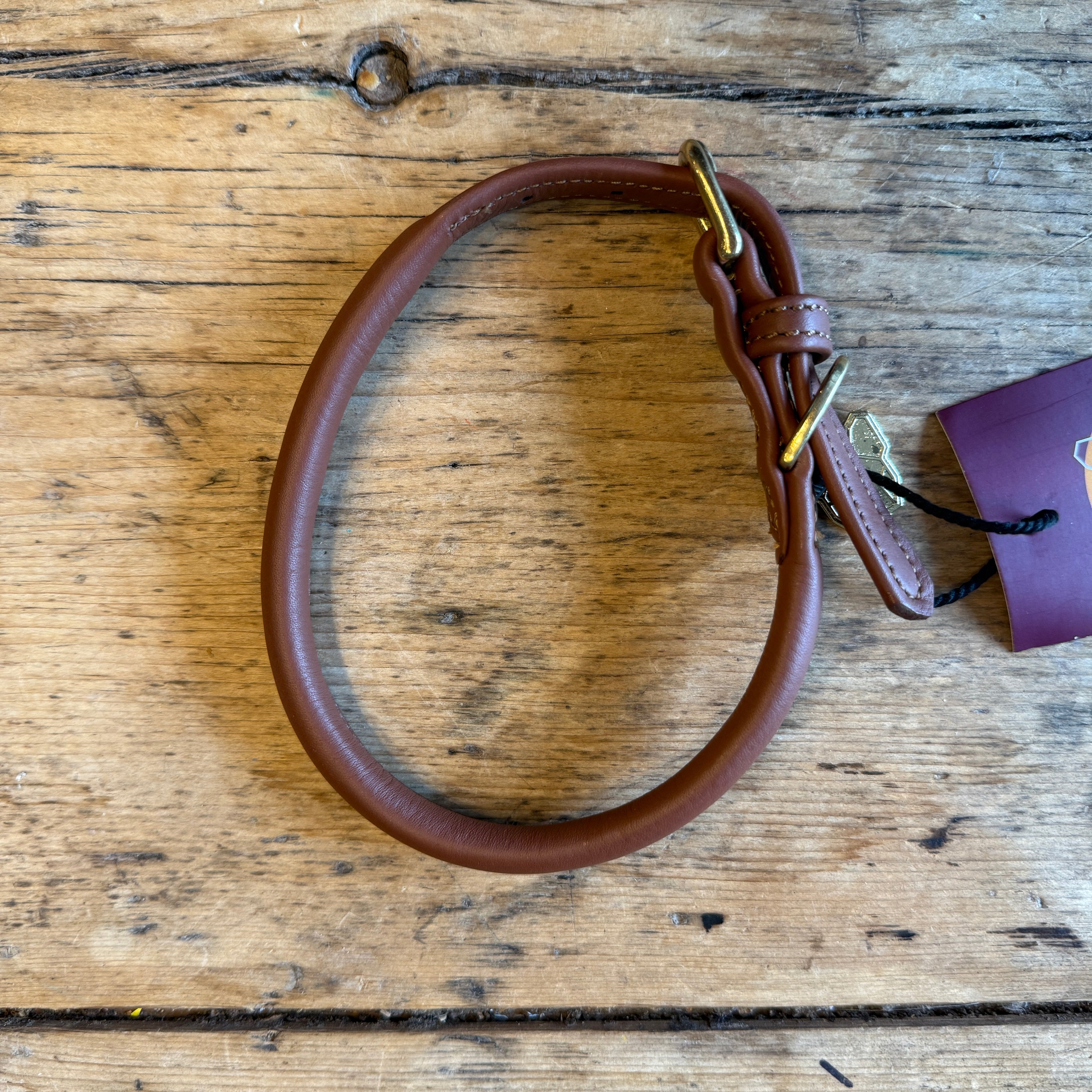 Rolled Leather Collars by Digby & Fox