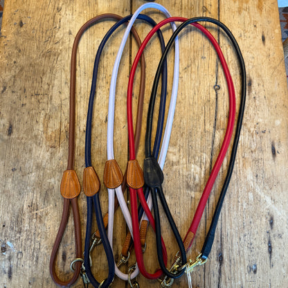 Rolled Leather Lead by Digby & Fox