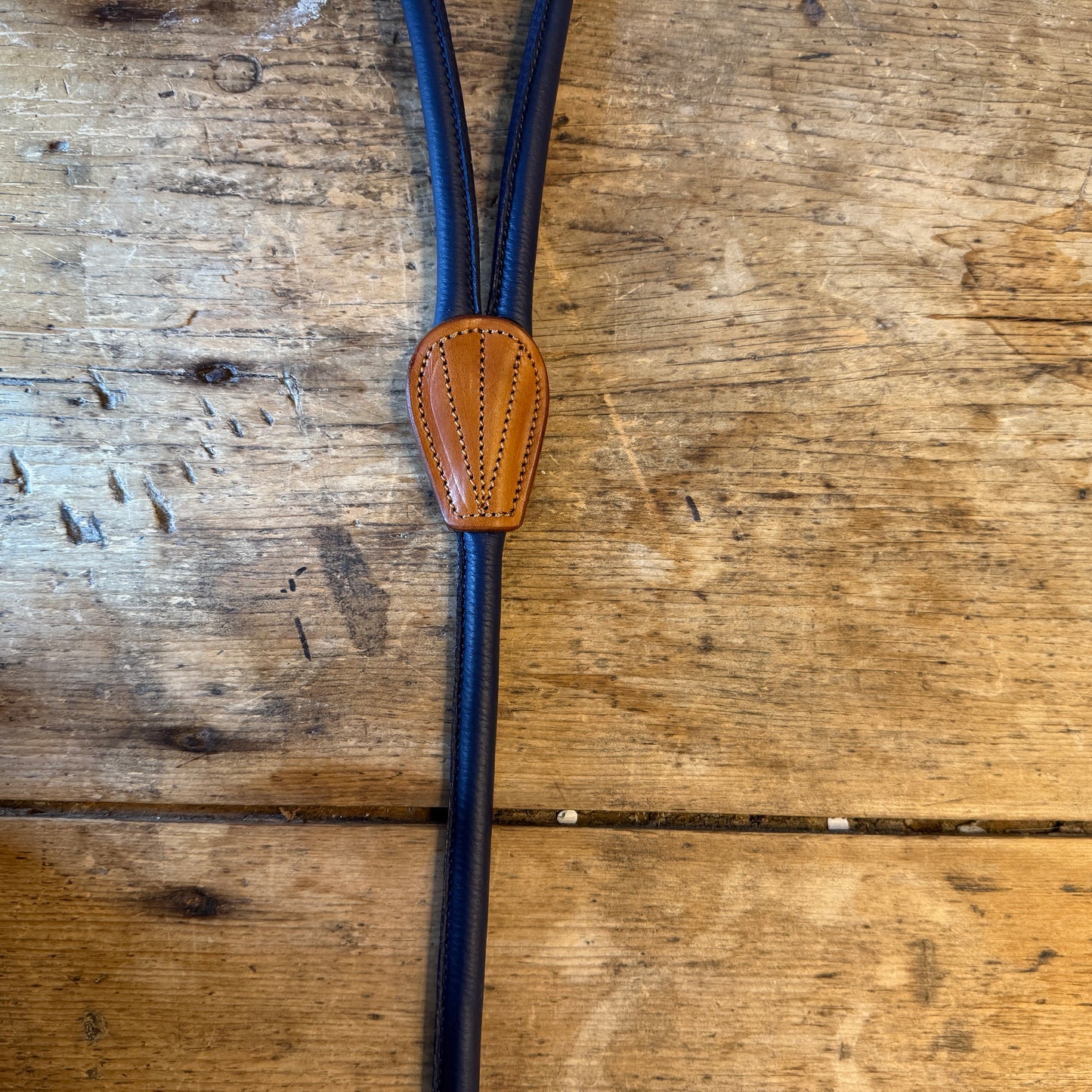 Rolled Leather Lead by Digby & Fox