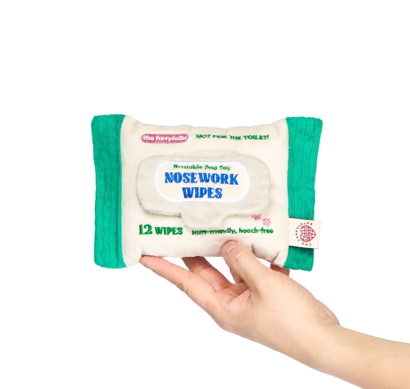 FurryFolks Nosework Wipes Enrichment Toy